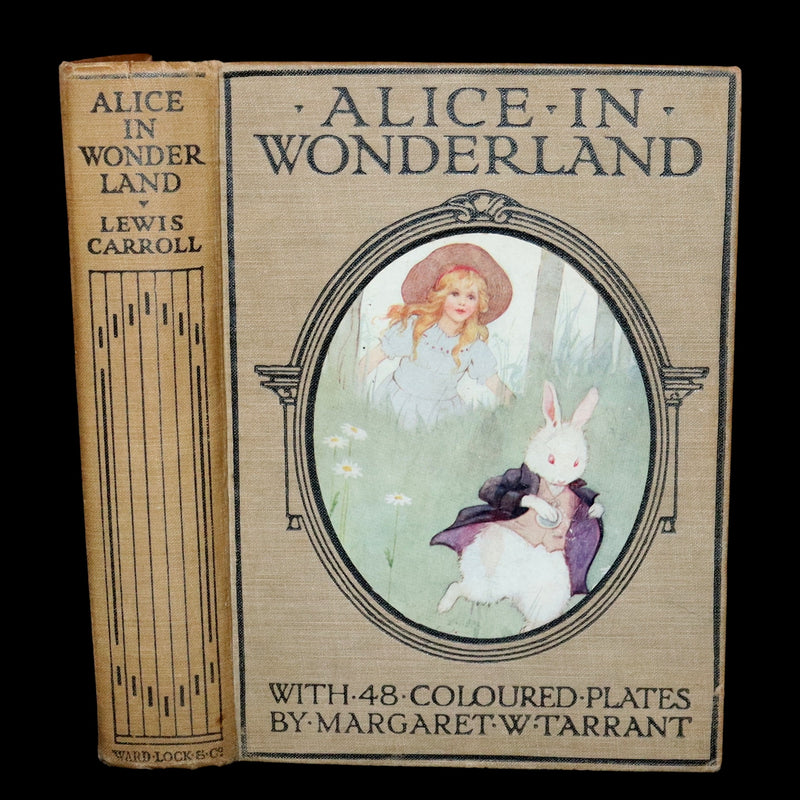 1920 Rare Book - Alice in Wonderland illustrated by Margaret W. Tarrant