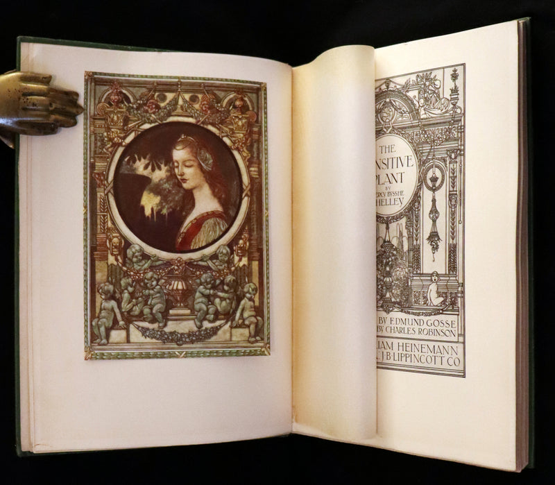 1911 Rare First Edition - The Sensitive Plant Illustrated by Charles Robinson