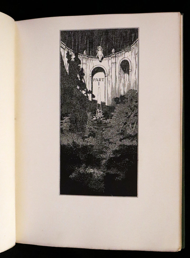 1911 Rare First Edition - The Sensitive Plant Illustrated by Charles Robinson