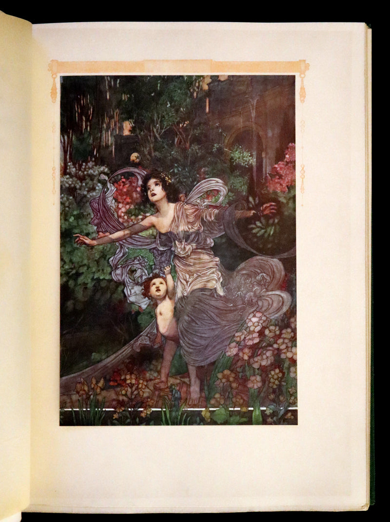 1911 Rare First Edition - The Sensitive Plant Illustrated by Charles Robinson