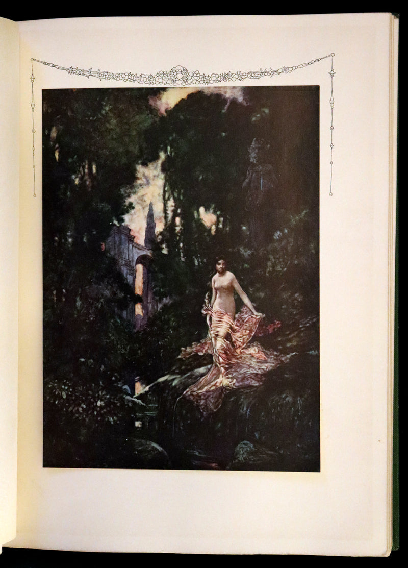 1911 Rare First Edition - The Sensitive Plant Illustrated by Charles Robinson