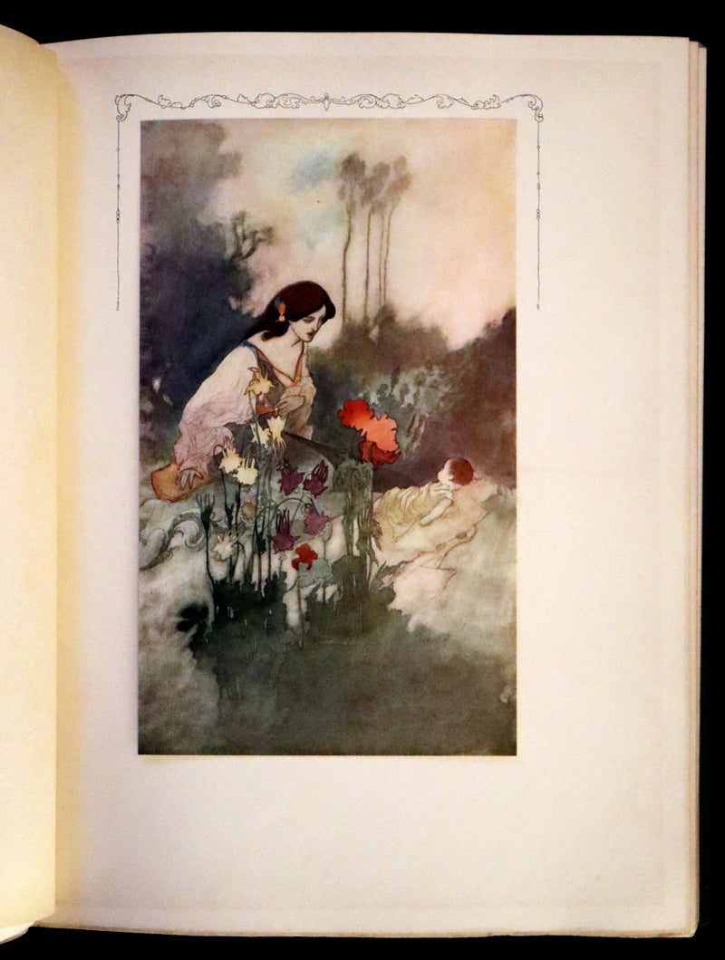 1911 Rare First Edition - The Sensitive Plant Illustrated by Charles Robinson
