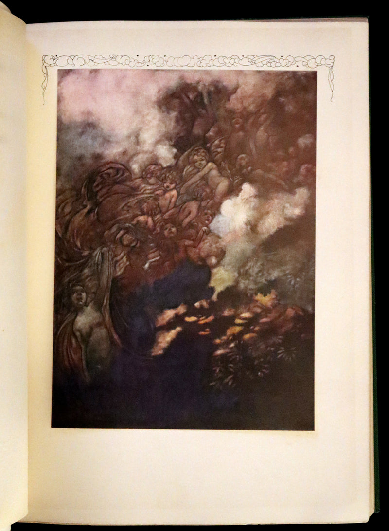 1911 Rare First Edition - The Sensitive Plant Illustrated by Charles Robinson
