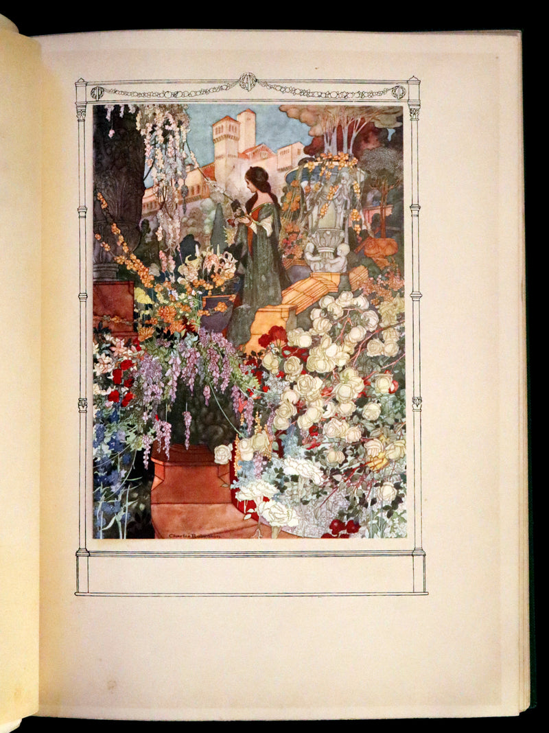 1911 Rare First Edition - The Sensitive Plant Illustrated by Charles Robinson