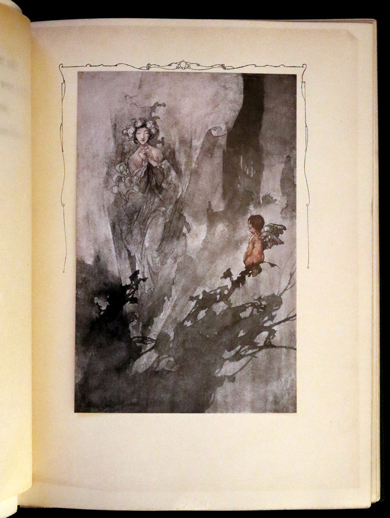 1911 Rare First Edition - The Sensitive Plant Illustrated by Charles Robinson