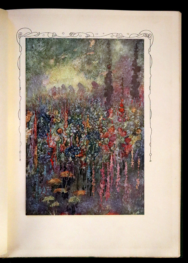 1911 Rare First Edition - The Sensitive Plant Illustrated by Charles Robinson