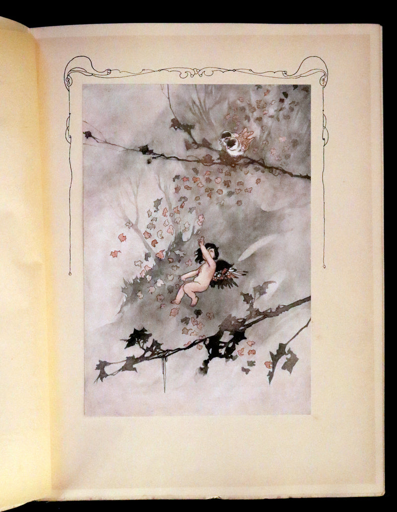 1911 Rare First Edition - The Sensitive Plant Illustrated by Charles Robinson