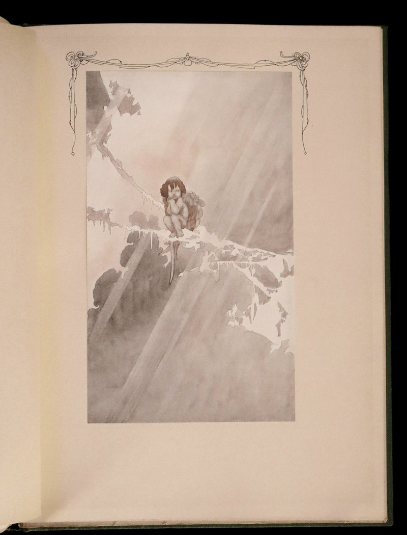 1911 Rare First Edition - The Sensitive Plant Illustrated by Charles Robinson