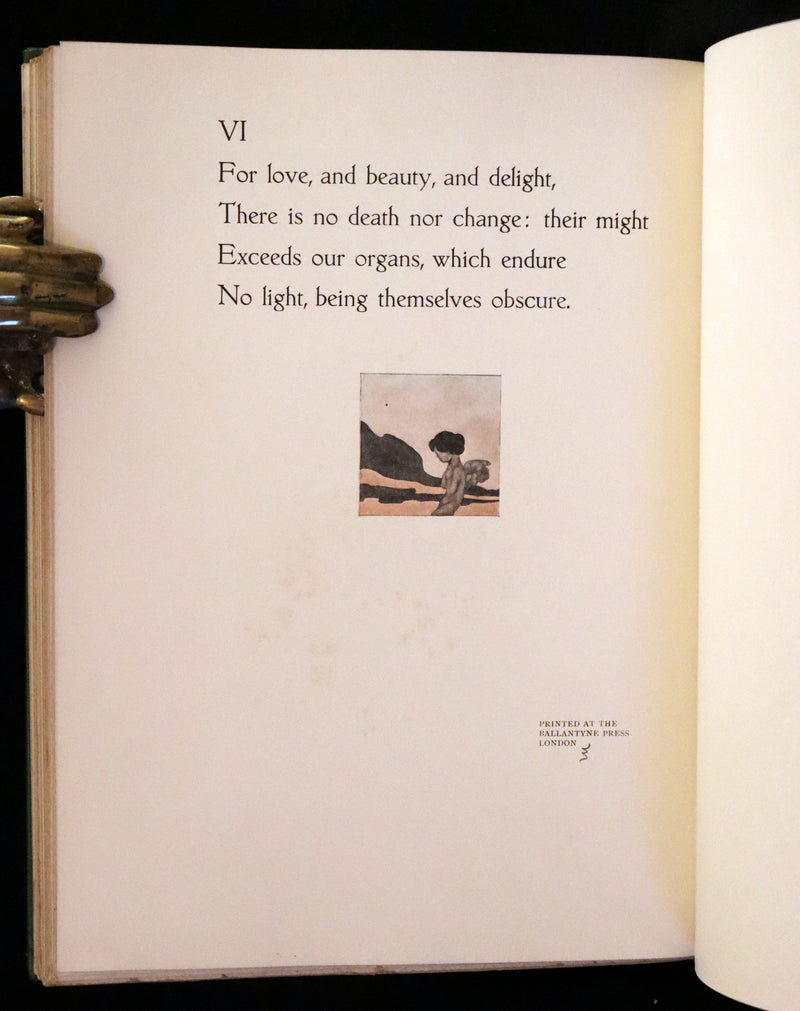 1911 Rare First Edition - The Sensitive Plant Illustrated by Charles Robinson