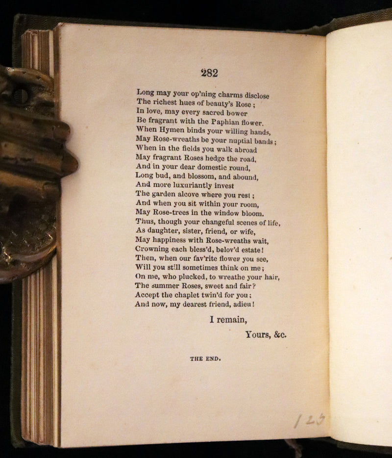 1852 Scarce Book - The Queen of Flowers: or, Memoirs of the Rose by Robert Tyas