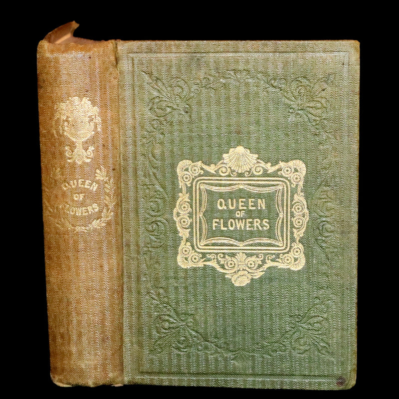 1852 Scarce Book - The Queen of Flowers: or, Memoirs of the Rose by Robert Tyas