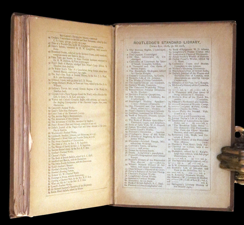 1884 Rare Book - Demonology and Witchcraft, Witches and Fairies by Walter Scott