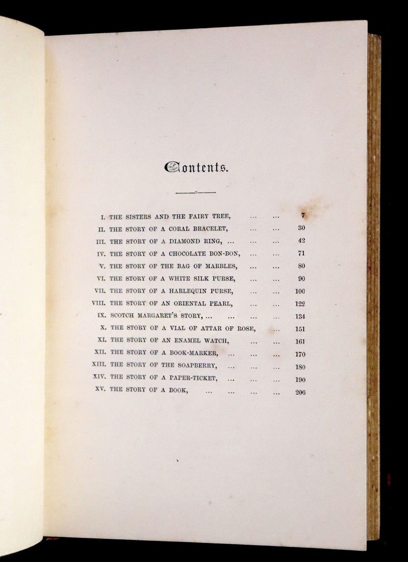 1872 Scarce book - The Fairy Tree; or, Stories from Far and Near by S. Moody