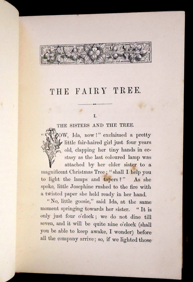 1872 Scarce book - The Fairy Tree; or, Stories from Far and Near by S. Moody