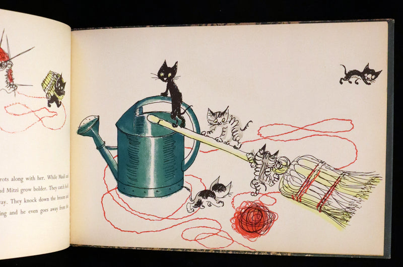 1953 First Edition - Pitschi the Kitten Who Always Wanted to be Something Else