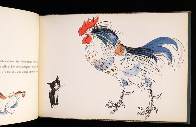 1953 First Edition - Pitschi the Kitten Who Always Wanted to be Something Else