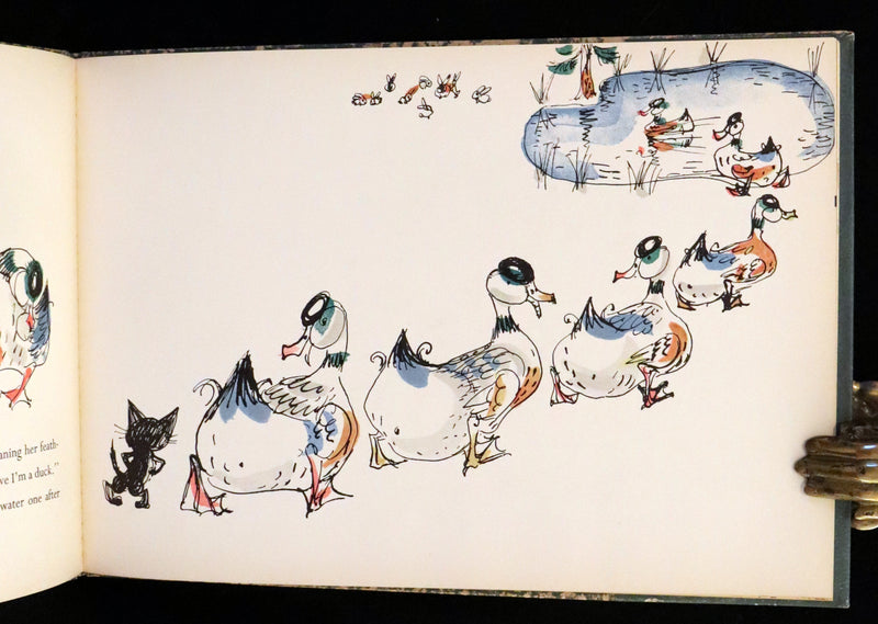 1953 First Edition - Pitschi the Kitten Who Always Wanted to be Something Else