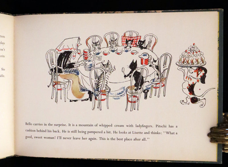 1953 First Edition - Pitschi the Kitten Who Always Wanted to be Something Else
