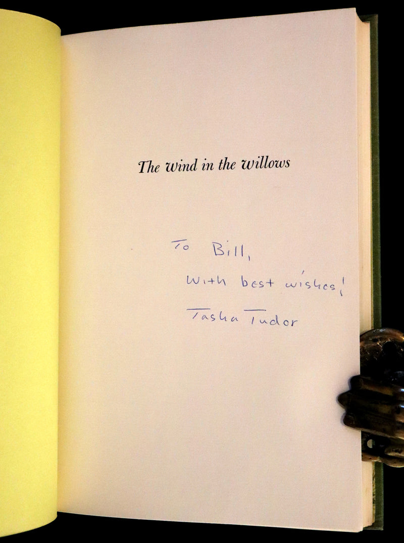 1966 Signed First Edition - The Wind in the Willows illustrated by Tasha Tudor