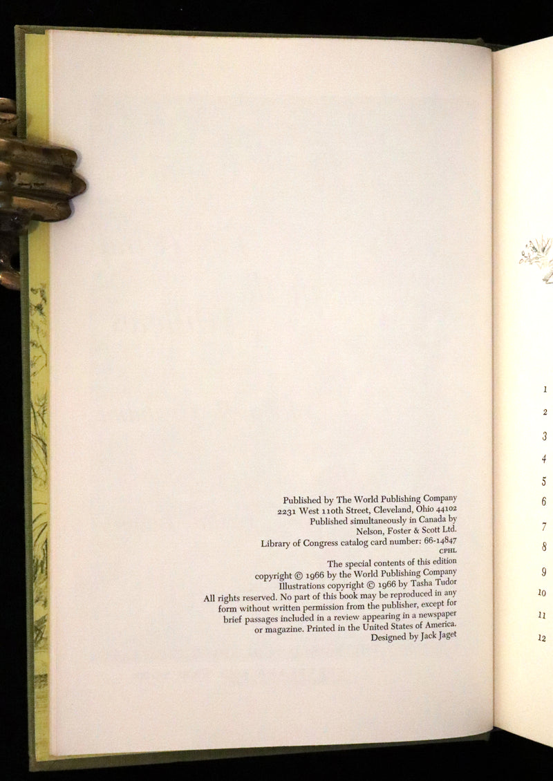 1966 Signed First Edition - The Wind in the Willows illustrated by Tasha Tudor