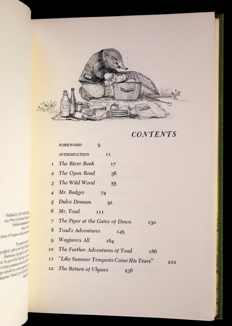 1966 Signed First Edition - The Wind in the Willows illustrated by Tasha Tudor