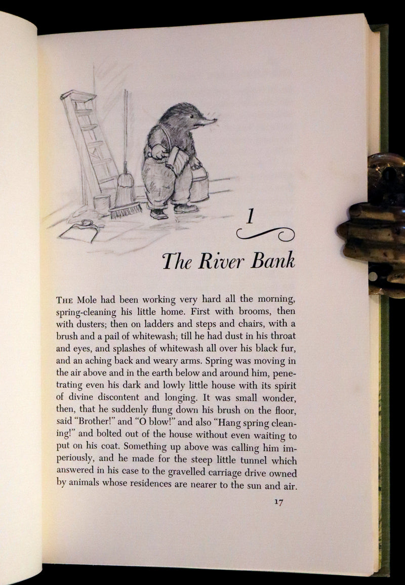 1966 Signed First Edition - The Wind in the Willows illustrated by Tasha Tudor
