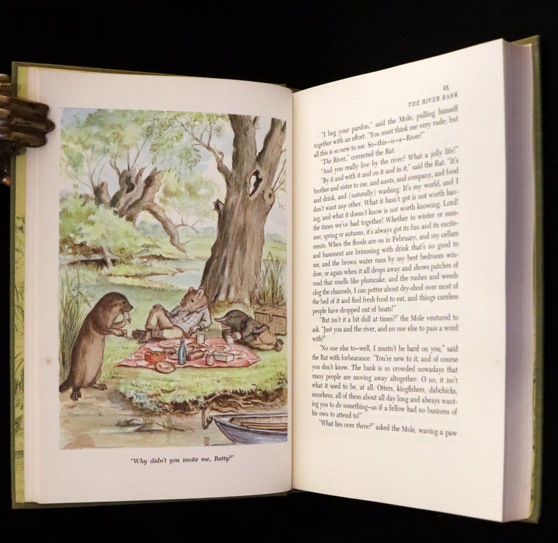1966 Signed First Edition - The Wind in the Willows illustrated by Tasha Tudor