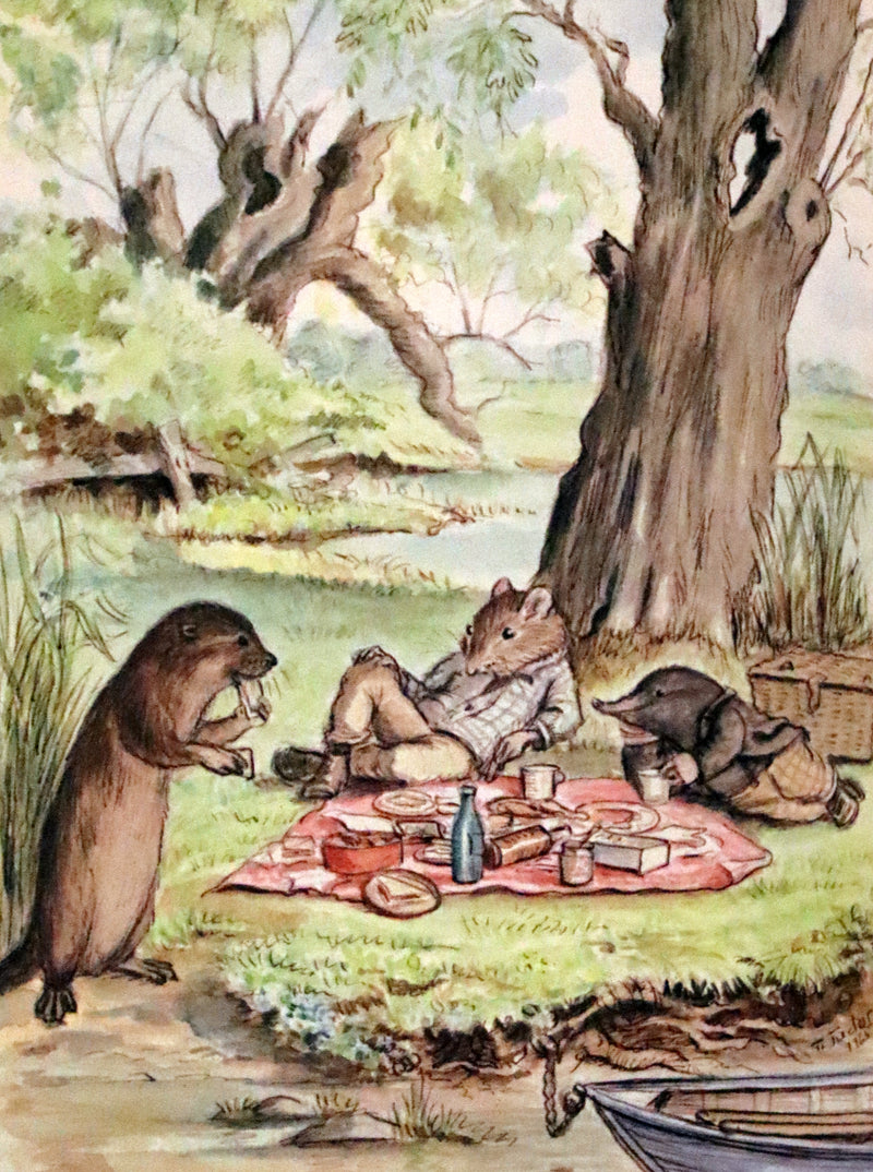 1966 Signed First Edition - The Wind in the Willows illustrated by Tasha Tudor