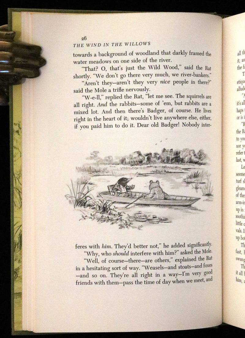 1966 Signed First Edition - The Wind in the Willows illustrated by Tasha Tudor