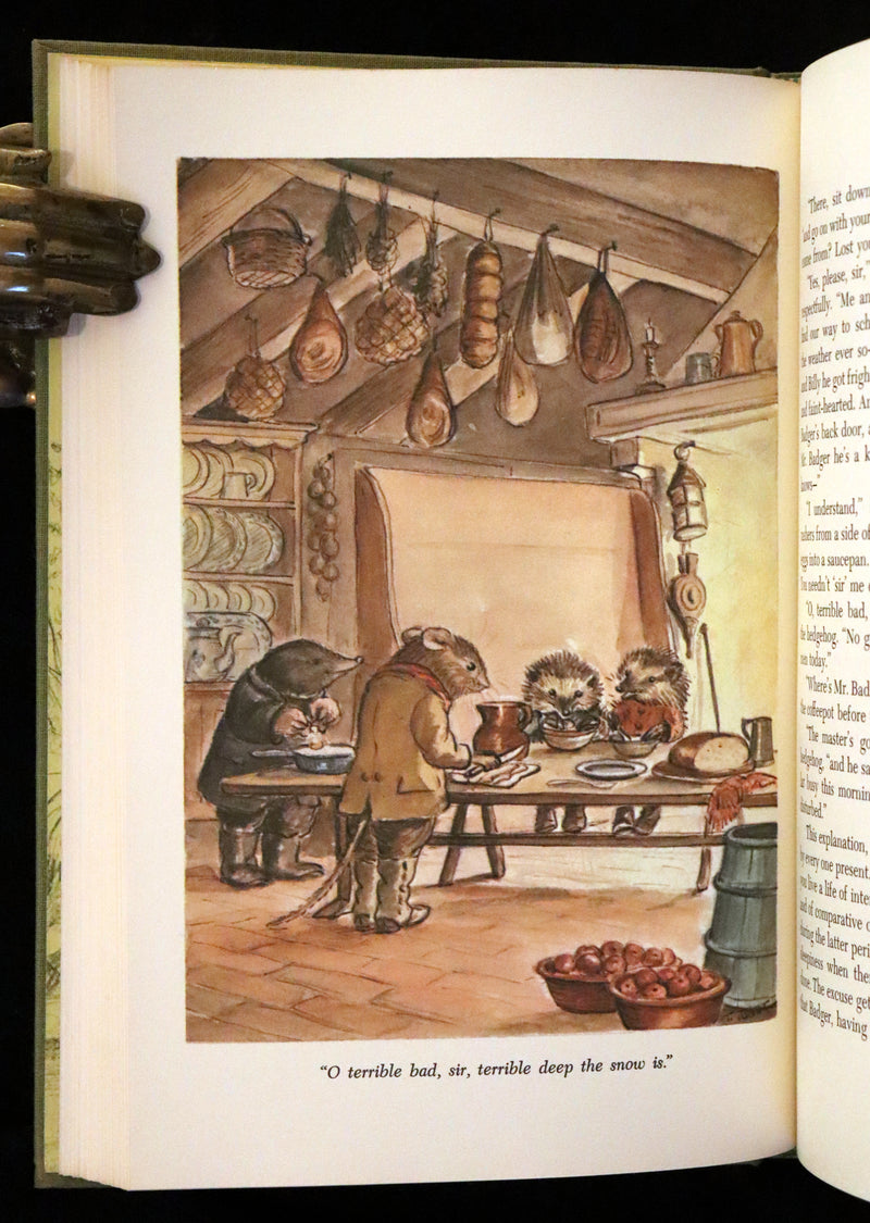 1966 Signed First Edition - The Wind in the Willows illustrated by Tasha Tudor