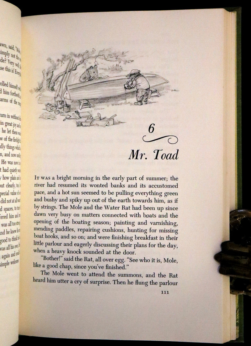 1966 Signed First Edition - The Wind in the Willows illustrated by Tasha Tudor