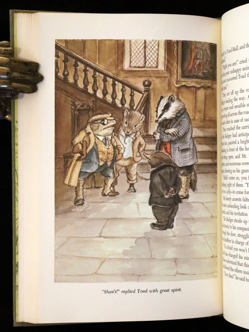 1966 Signed First Edition - The Wind in the Willows illustrated by Tasha Tudor