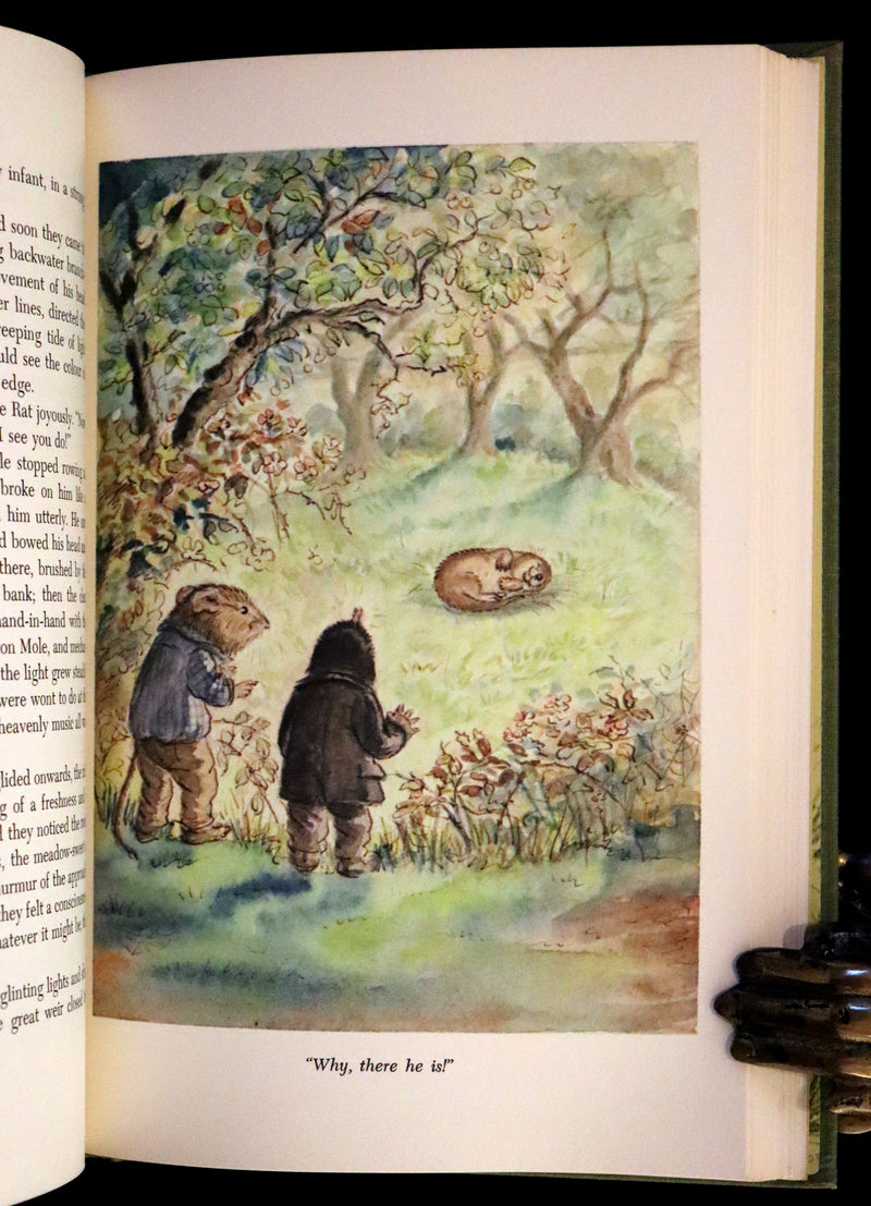 1966 Signed First Edition - The Wind in the Willows illustrated by Tasha Tudor
