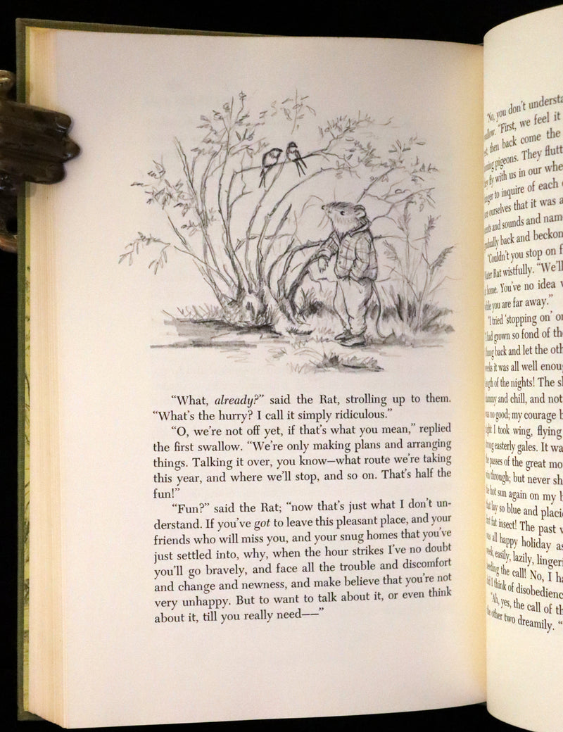 1966 Signed First Edition - The Wind in the Willows illustrated by Tasha Tudor
