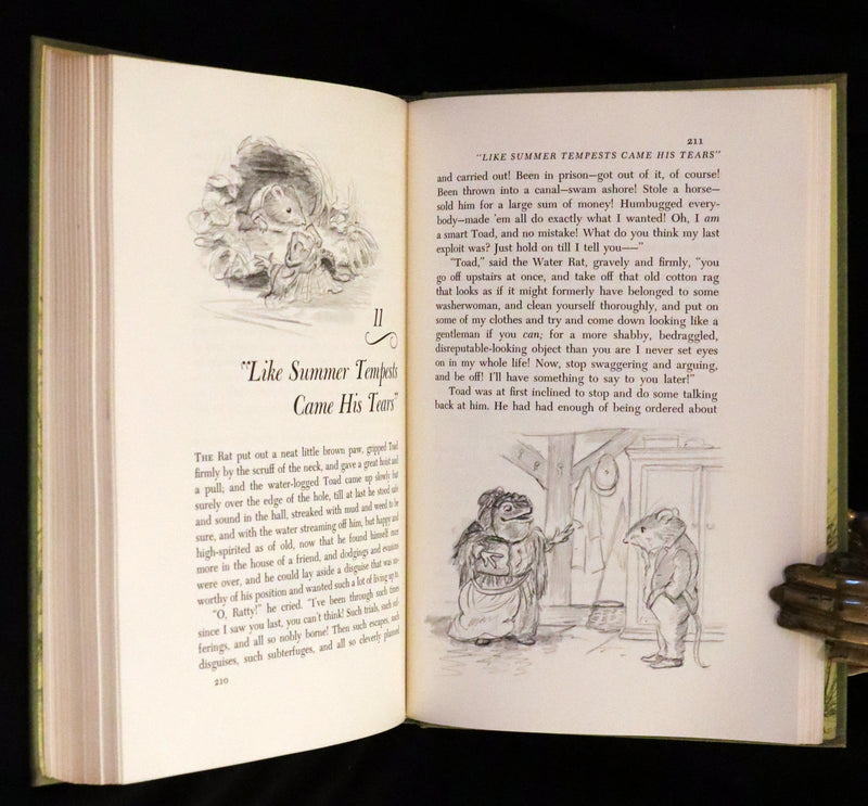 1966 Signed First Edition - The Wind in the Willows illustrated by Tasha Tudor