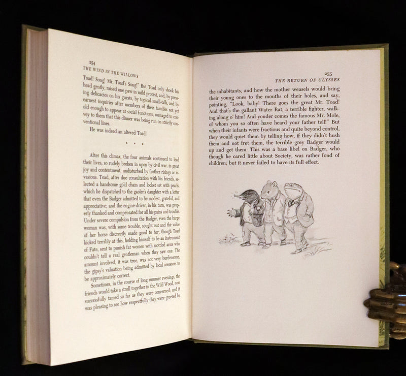 1966 Signed First Edition - The Wind in the Willows illustrated by Tasha Tudor