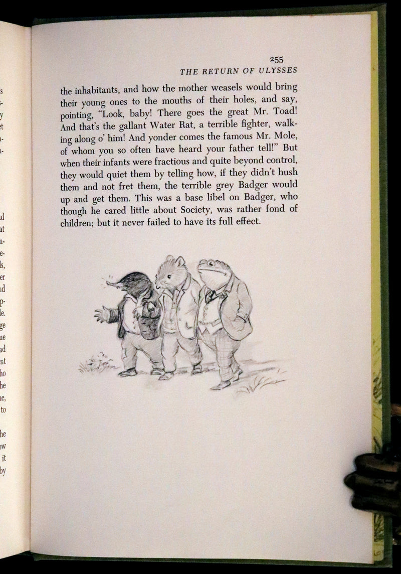 1966 Signed First Edition - The Wind in the Willows illustrated by Tasha Tudor