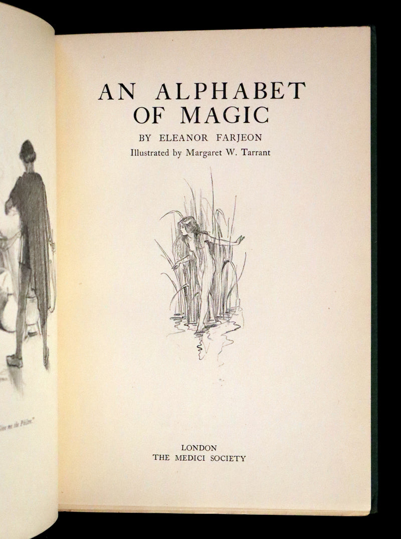 1928 First Edition - An Alphabet of Magic Illustrated by Margaret W. Tarrant