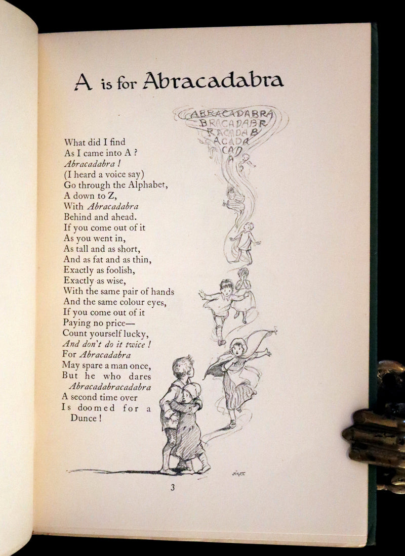 1928 First Edition - An Alphabet of Magic Illustrated by Margaret W. Tarrant