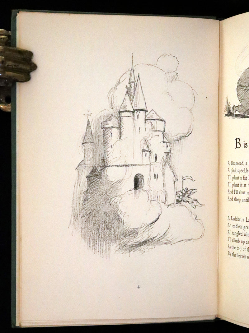 1928 First Edition - An Alphabet of Magic Illustrated by Margaret W. Tarrant