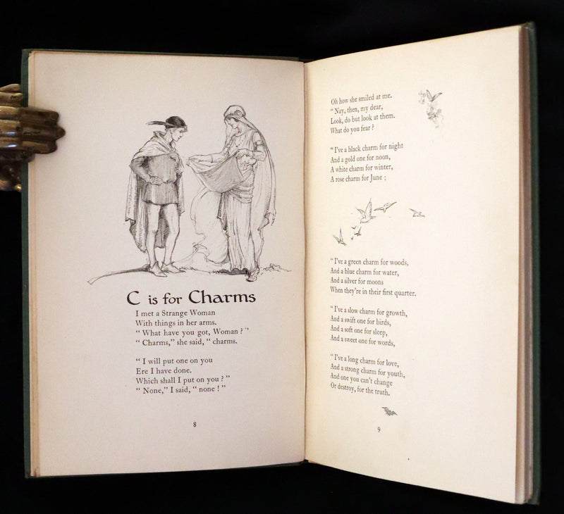 1928 First Edition - An Alphabet of Magic Illustrated by Margaret W. Tarrant