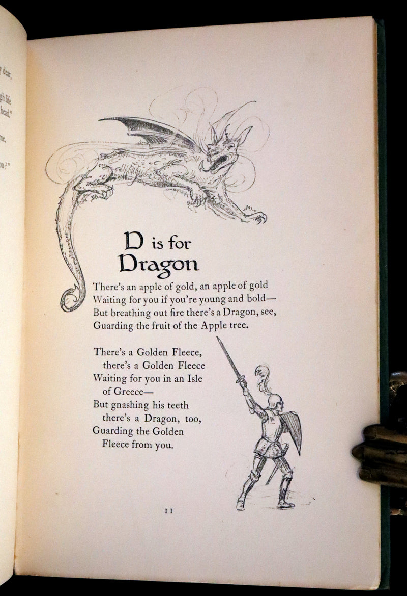 1928 First Edition - An Alphabet of Magic Illustrated by Margaret W. Tarrant