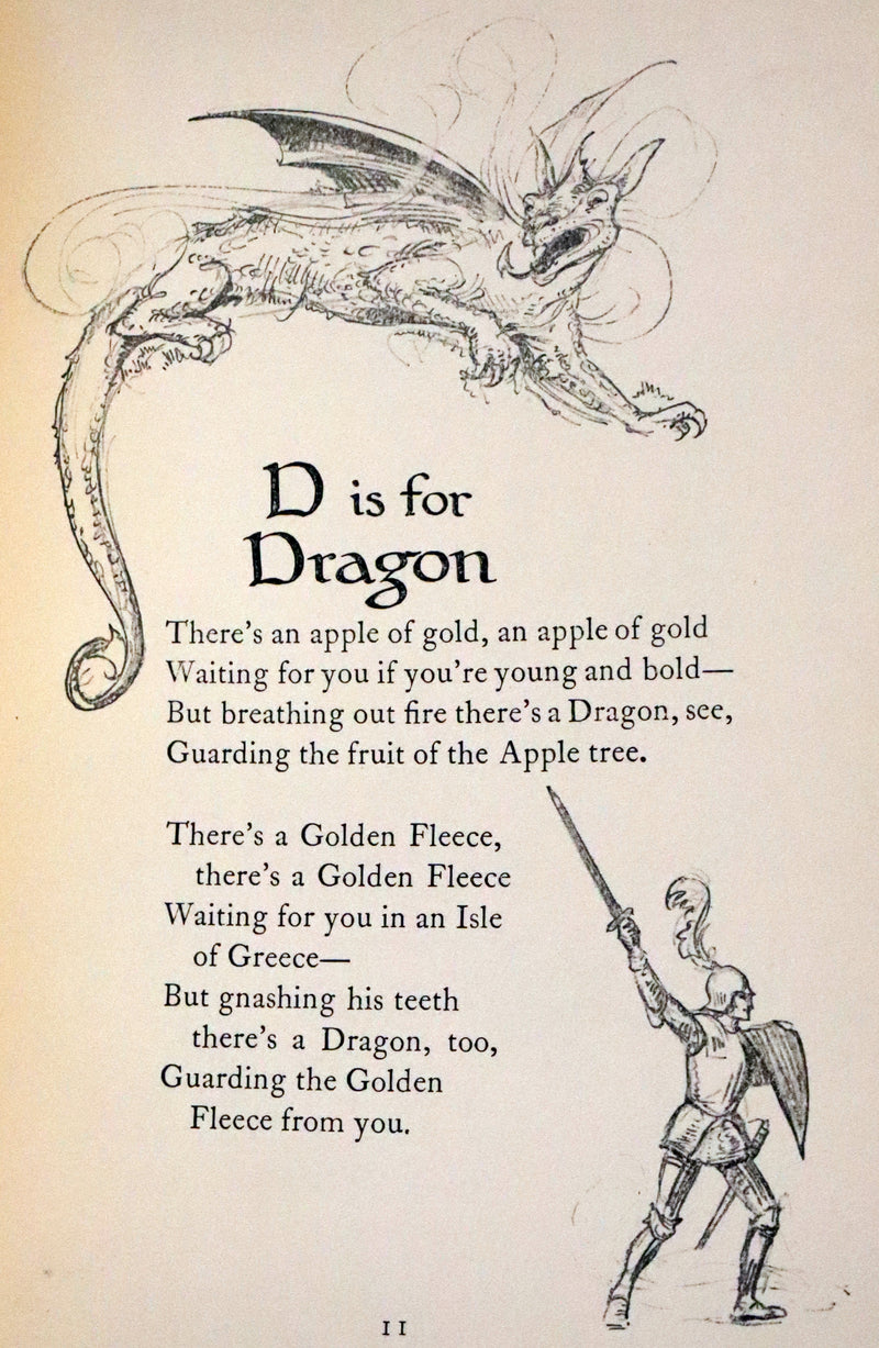 1928 First Edition - An Alphabet of Magic Illustrated by Margaret W. Tarrant
