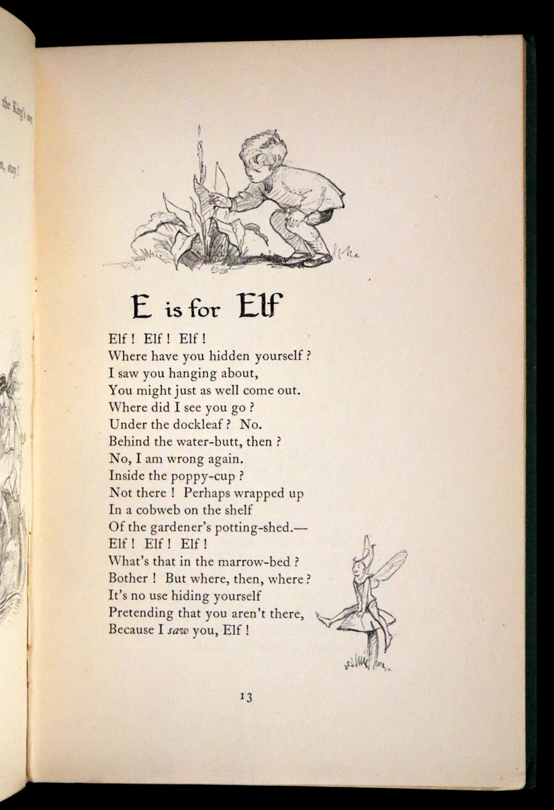 1928 First Edition - An Alphabet of Magic Illustrated by Margaret W. Tarrant
