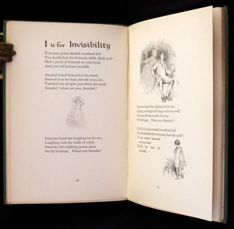 1928 First Edition - An Alphabet of Magic Illustrated by Margaret W. Tarrant