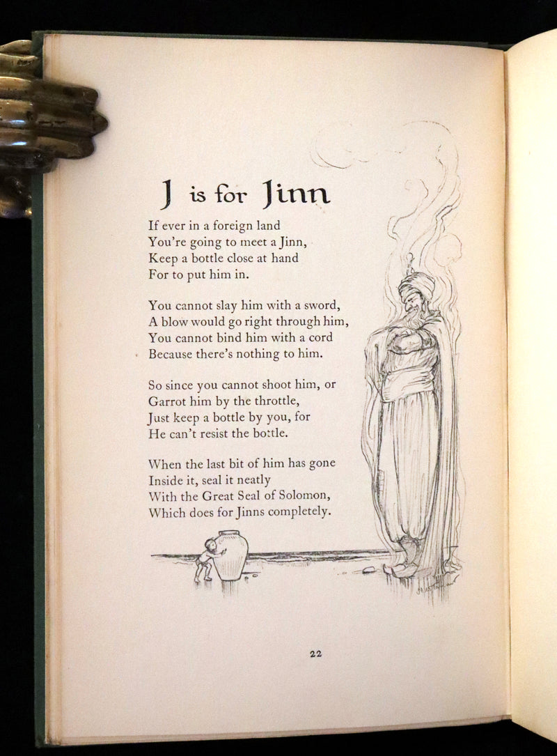 1928 First Edition - An Alphabet of Magic Illustrated by Margaret W. Tarrant