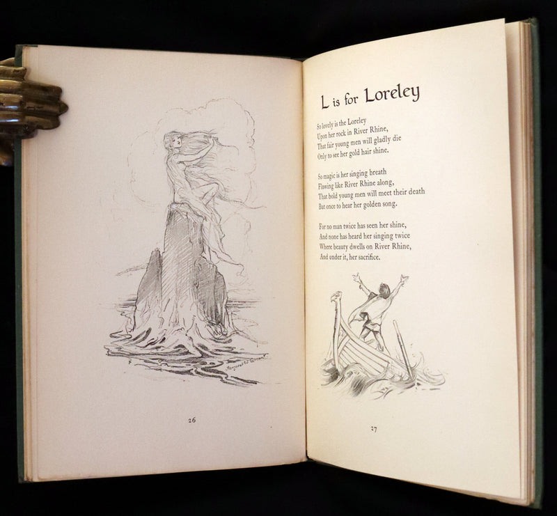 1928 First Edition - An Alphabet of Magic Illustrated by Margaret W. Tarrant