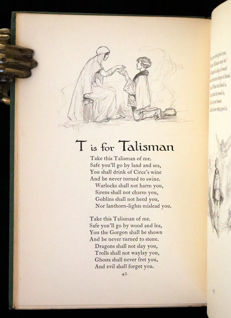 1928 First Edition - An Alphabet of Magic Illustrated by Margaret W. Tarrant
