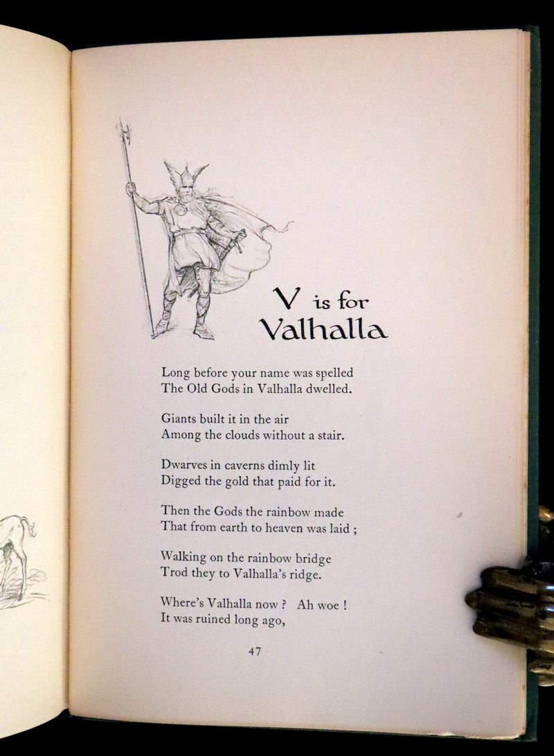 1928 First Edition - An Alphabet of Magic Illustrated by Margaret W. Tarrant