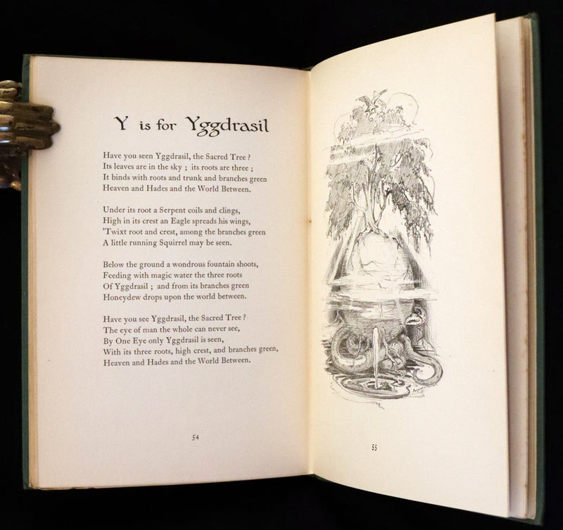 1928 First Edition - An Alphabet of Magic Illustrated by Margaret W. Tarrant